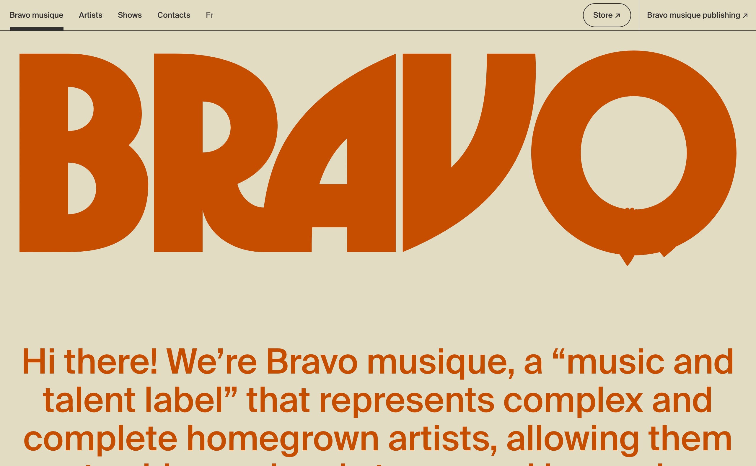 Bravo musique Music and talent label MUSIC WEB CLIPS バンドアーティスト