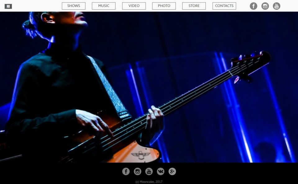 Оркестр Mooncake официальный сайт. Музыка, Видео, Фото, Концерты. Купить билетыのWEBデザイン