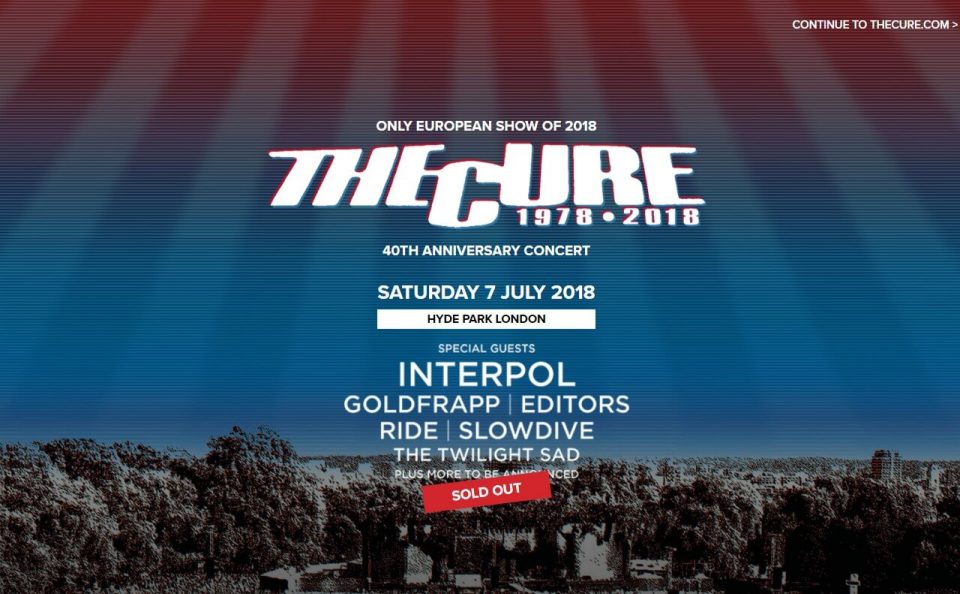 The Cure ザ・キュアー』ドイツ限定ポスター/ポストロックニュー