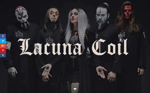 Lacuna Coil Official | lacuna coil band | tourdates | gigs | info | deliriumのWEBデザイン