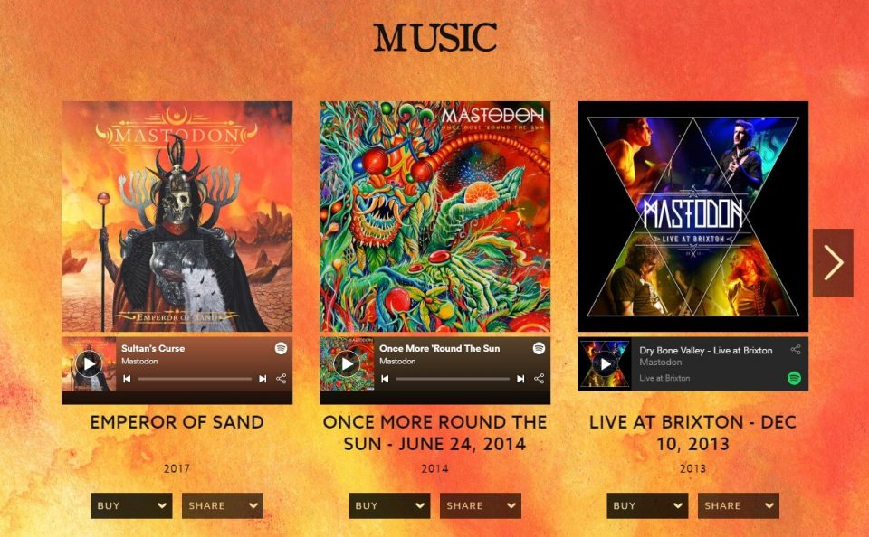 Mastodon Official WebsiteのWEBデザイン