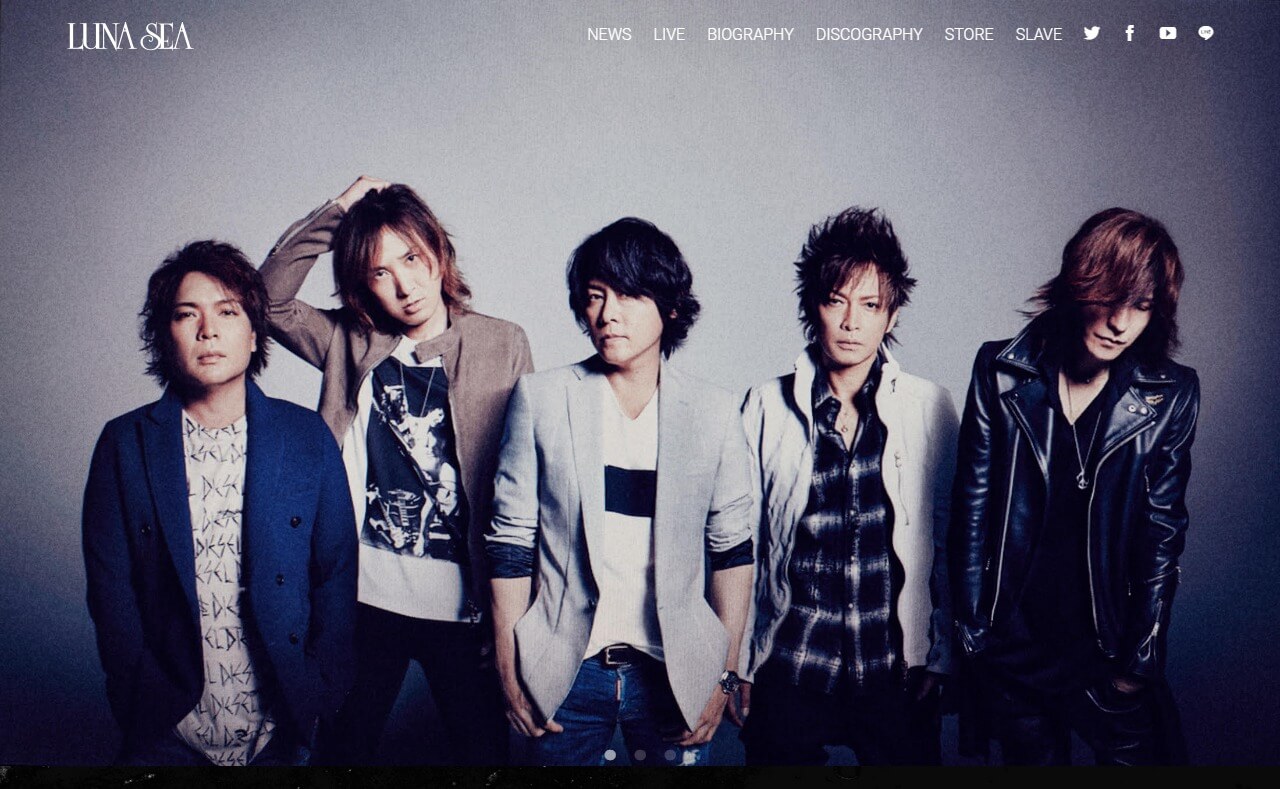 LUNA SEA OFFICIAL WEBSITE | MUSIC WEB CLIPS - バンド・アーティスト