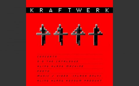 KRAFTWERKのWEBデザイン