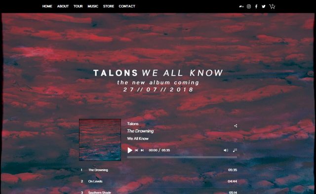 Home | TALONSのWEBデザイン