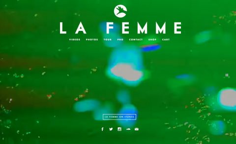 La FemmeのWEBデザイン