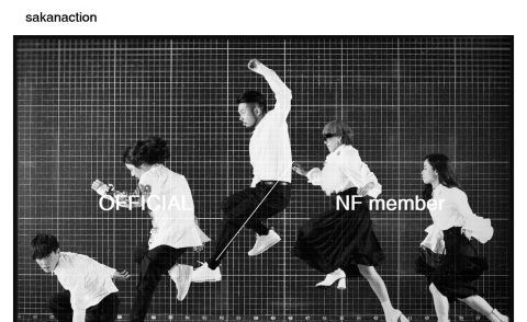 サカナクション公式サイト｜NF memberのWEBデザイン