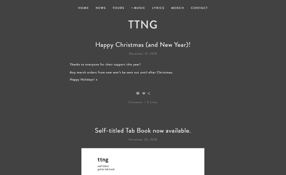 TTNGのWEBデザイン