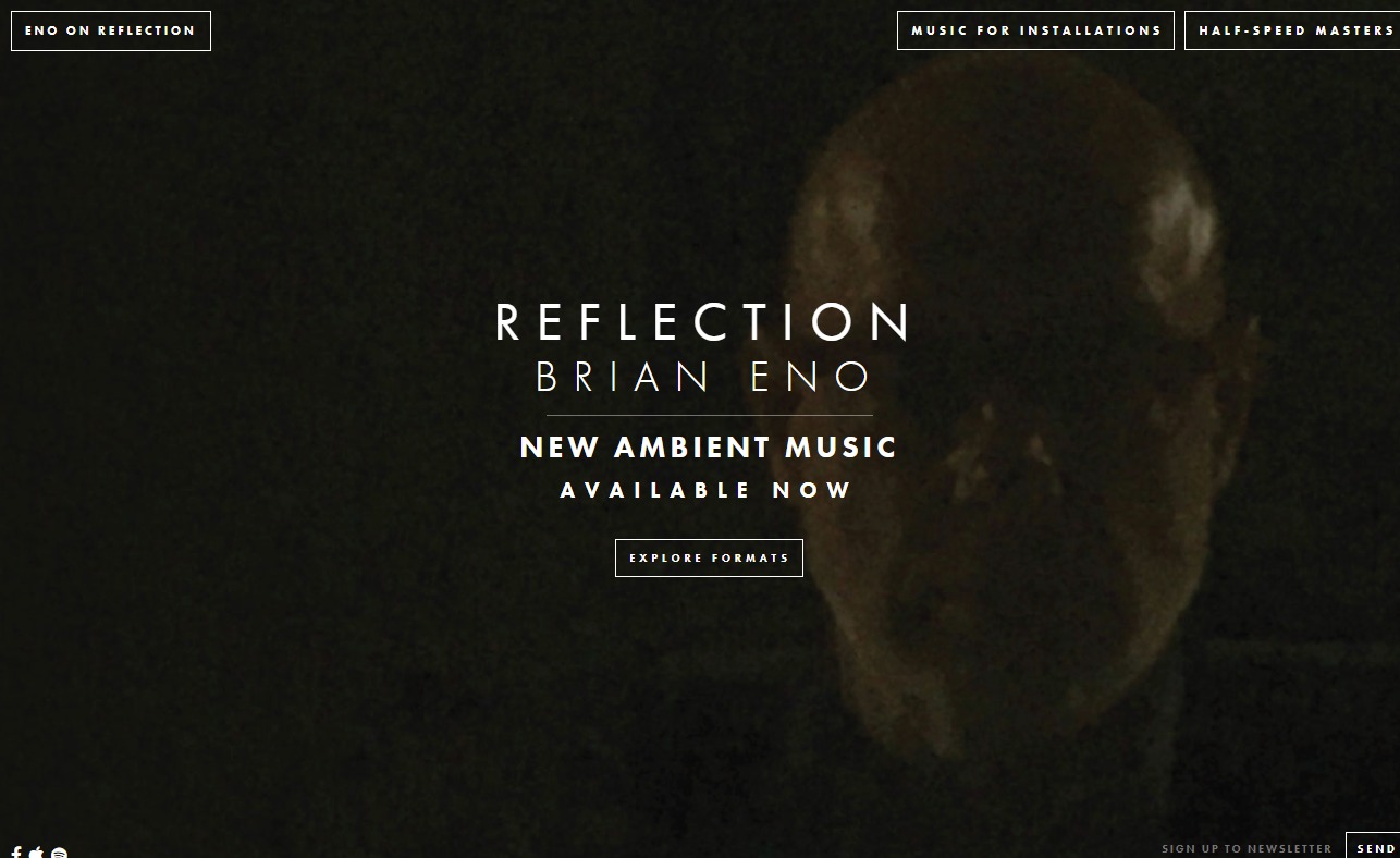 [レコード] brian eno reflection 2LP ブライアンイーノ レコード] brian eno reflection 2LP ブライアンイーノ