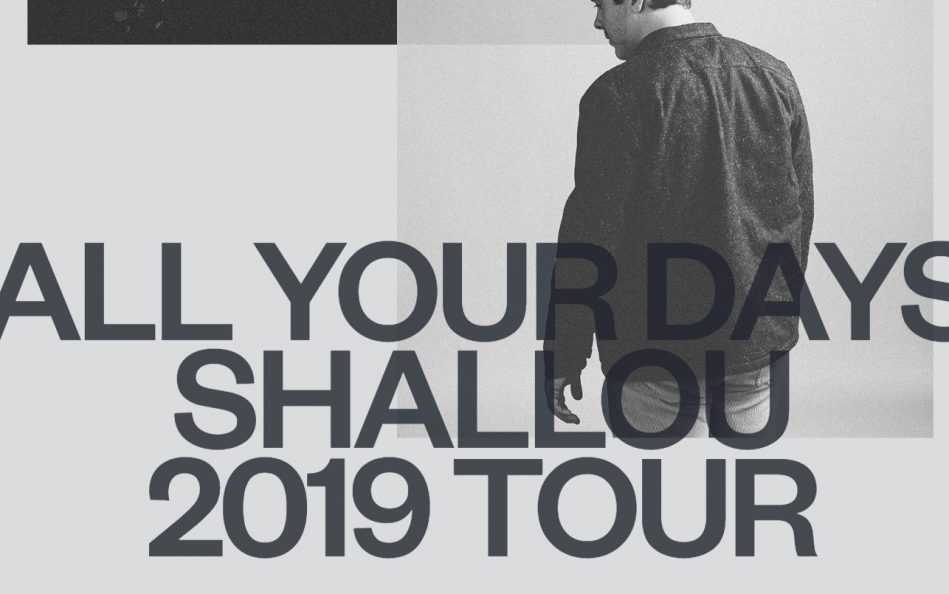 Shallou — All Your Days — 2019 TourのWEBデザイン