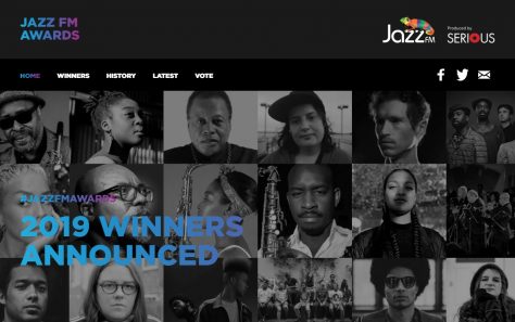 Jazz FM AwardsのWEBデザイン