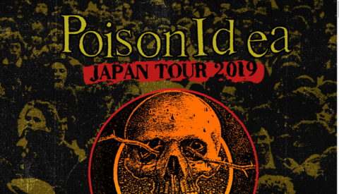 Poison Idea Japan Tour 2019のWEBデザイン