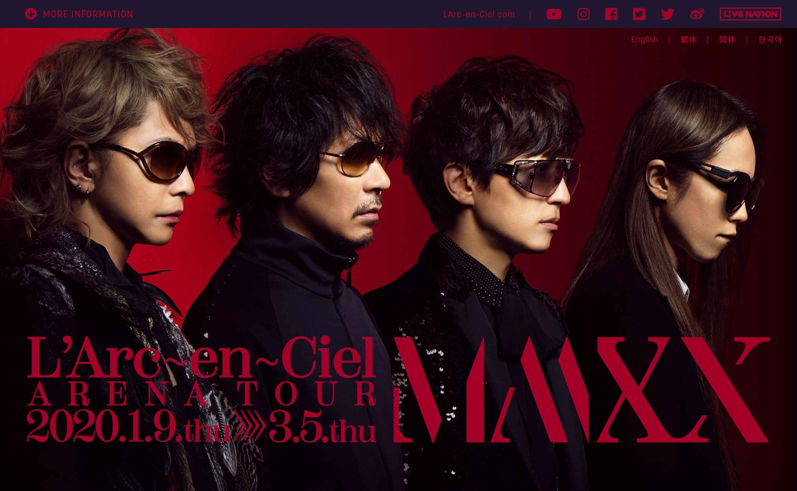 L'Arc-en-Ciel ARENA TOUR MMXX | MUSIC WEB CLIPS - バンド