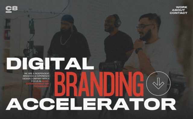 CRE8TIV Agency – Digital Branding AcceleratorのWEBデザイン