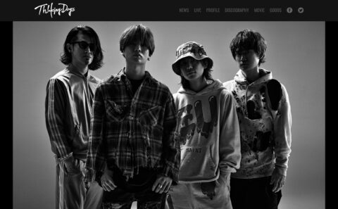 Thinking Dogs official websiteのWEBデザイン