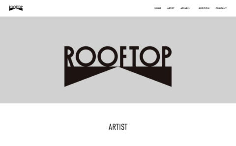 ROOFTOPのWEBデザイン
