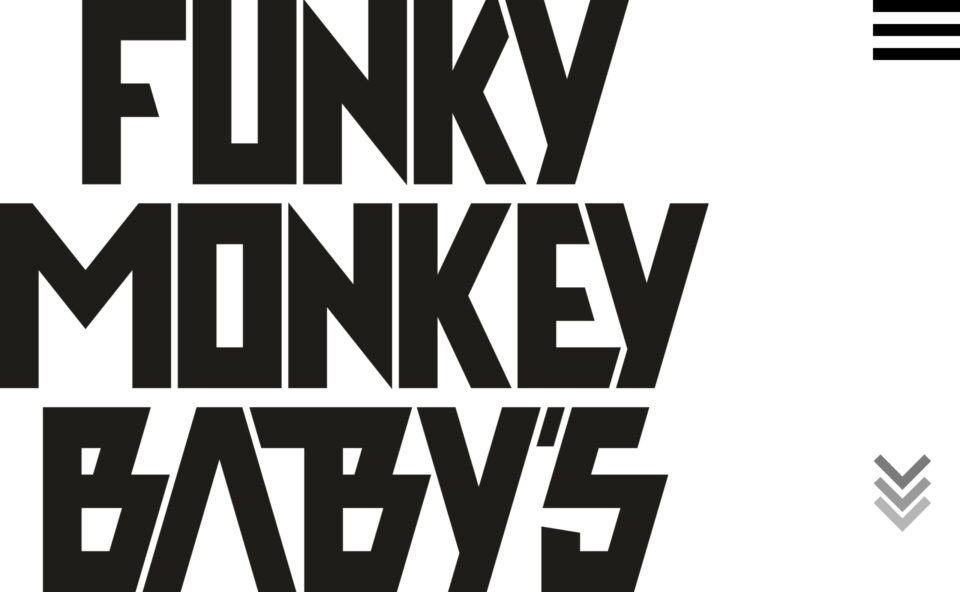 FUNKY MONKEY BΛBY’S オフィシャルサイトのWEBデザイン