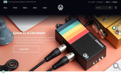 Walrus Audio – Audio effects | Guitar Pedals | Pedals & EffectsのWEBデザイン