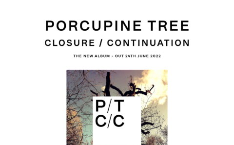 Porcupine Tree – Closure / Continuation – New Album Out 24th June 2022のWEBデザイン