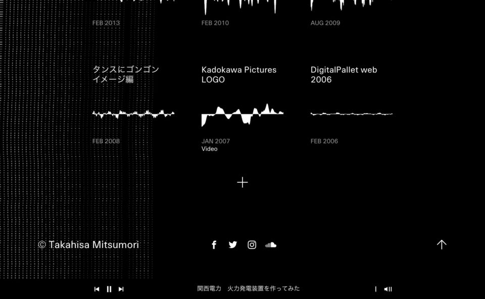 Takahisa MitsumoriのWEBデザイン