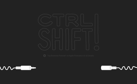 CTRL SHIFT! PodcastのWEBデザイン