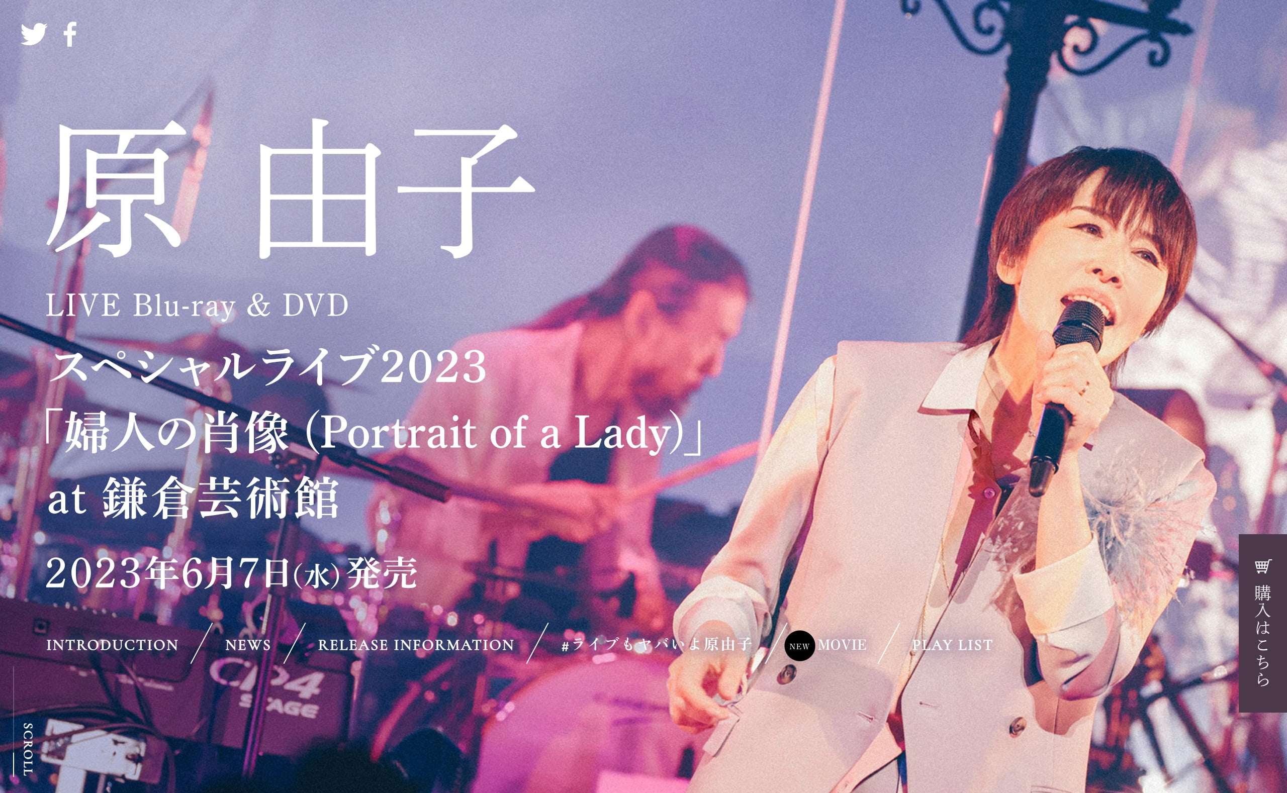 原 由子 LIVE Blu-ray & DVD『スペシャルライブ2023「婦人の肖像