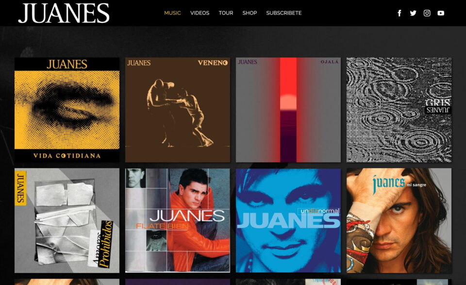 Home – JuanesのWEBデザイン