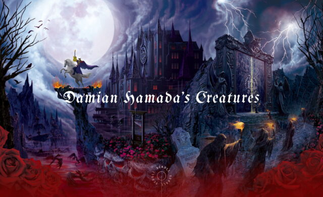 Damian Hamada’s CreaturesのWEBデザイン