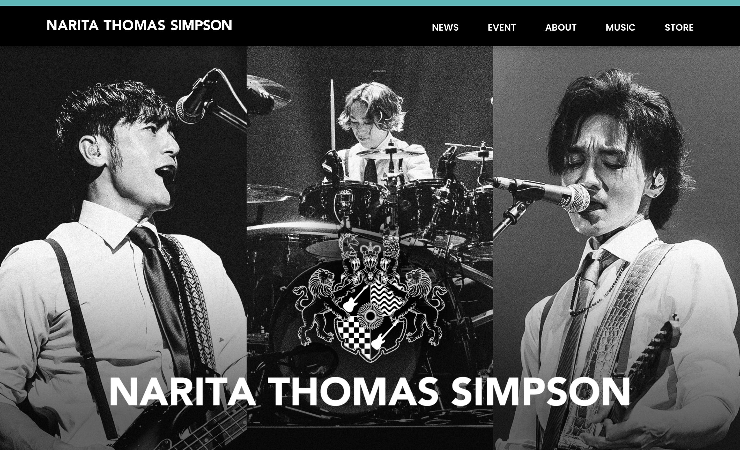 NARITA THOMAS SIMPSON - MUSIC WEB CLIPS - バンド・アーティスト