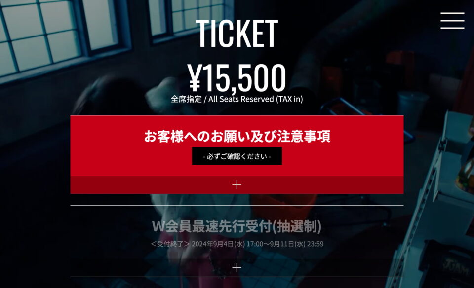 Stray Kids World Tour ＜dominATE JAPAN＞ Special SiteのWEBデザイン