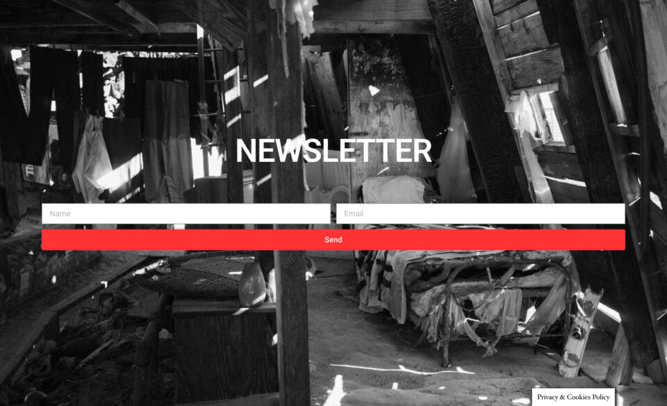 Iggy Pop – Official SiteのWEBデザイン