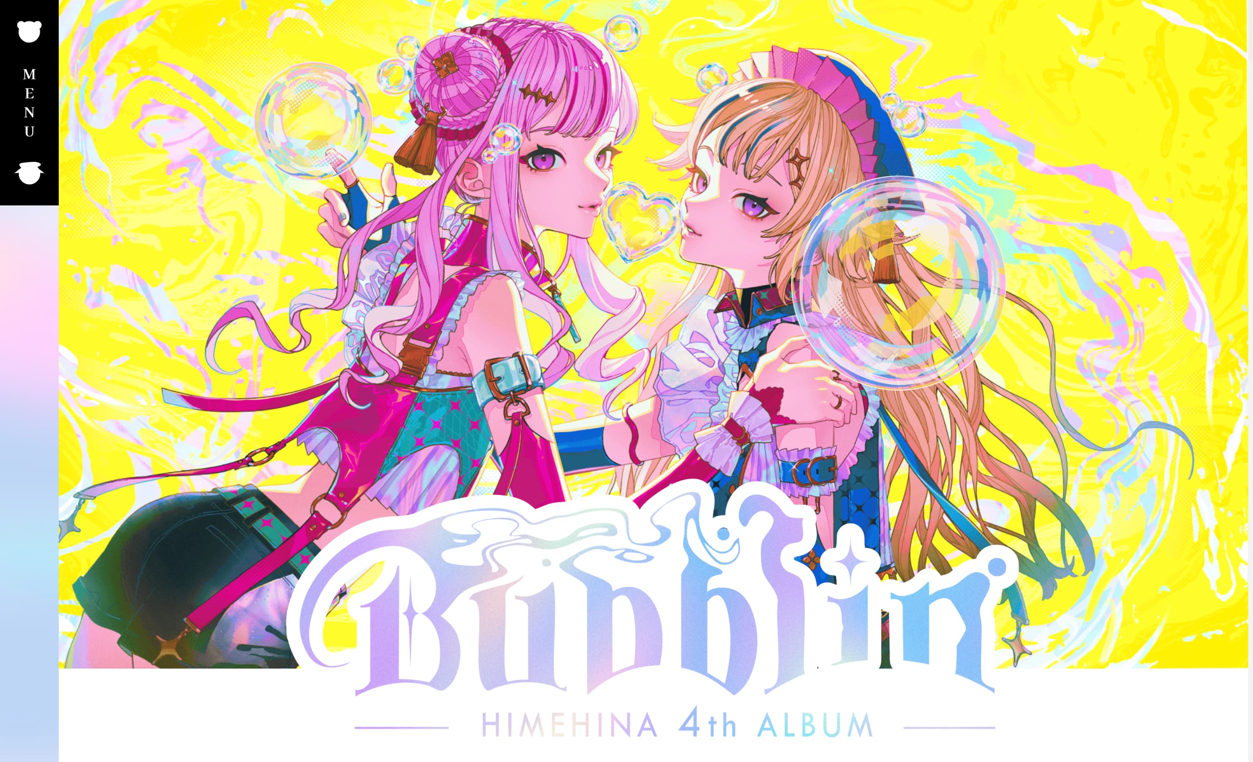 HIMEHINA ヒメヒナ 4thアルバム Bubblin 直筆サイン入りCD HIMEHINA ヒメヒナ 4thアルバム Bubblin 直筆サイン入りCD