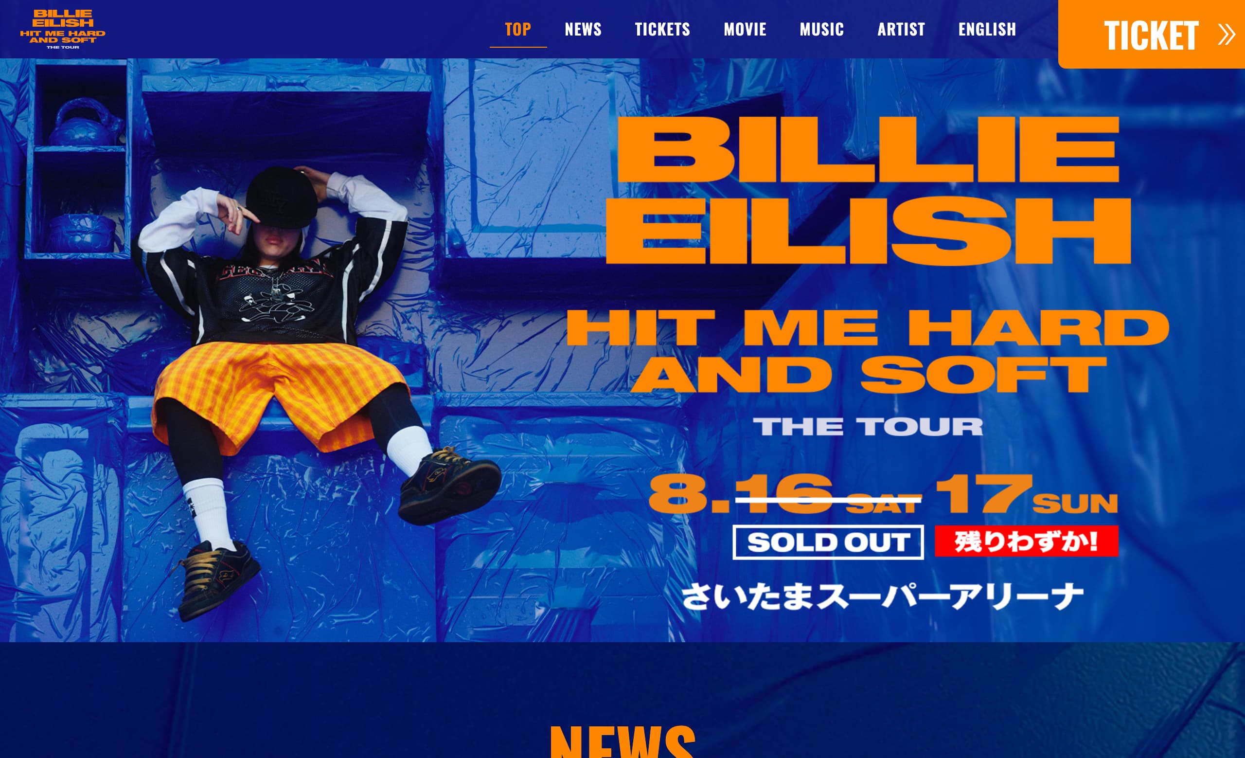 Billie Eilish: HIT ME HARD AND SOFT THE TOUR 2025来日公演