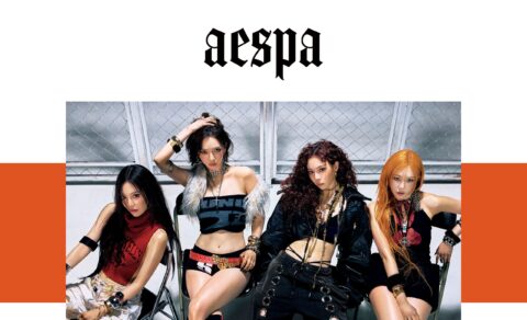aespa single 『Dirty Work』特設サイトのWEBデザイン