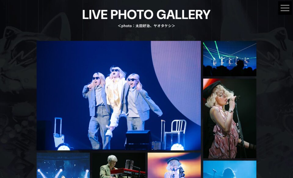 椎名林檎ライブ映像作品Blu-ray/DVD「（生）林檎博’24―景気の回復―」のWEBデザイン