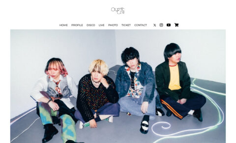 トップページ｜Organic Call OFFICIAL SITEのWEBデザイン