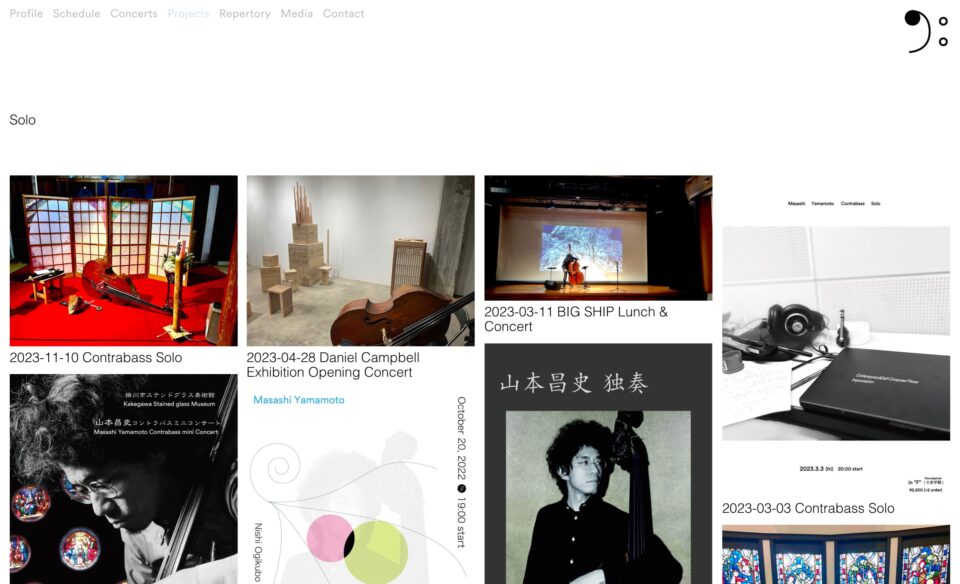 Masashi YamamotoのWEBデザイン