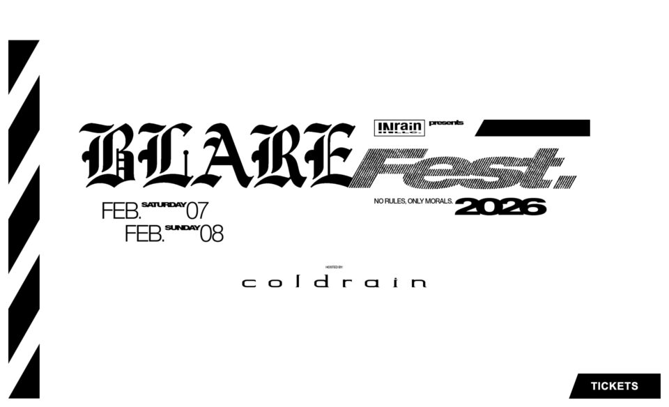 BLARE FEST. 2026 | 2026年2月7日(土)、2月8日(日) ポートメッセなごやのWEBデザイン