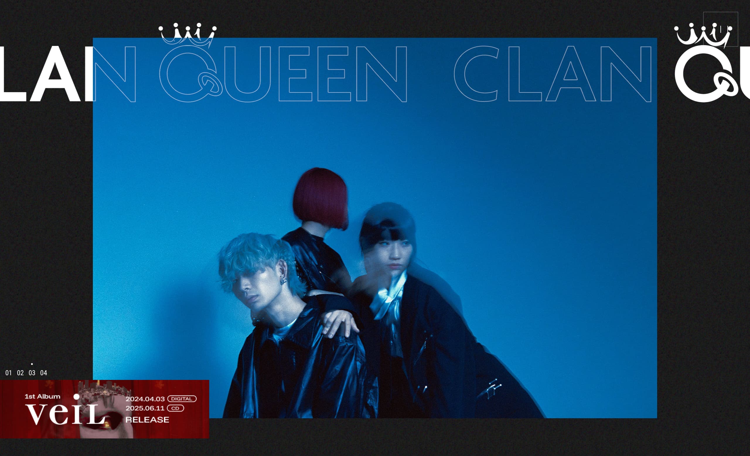 CLAN QUEEN | MUSIC WEB CLIPS - バンド・アーティスト・音楽関連のWEB