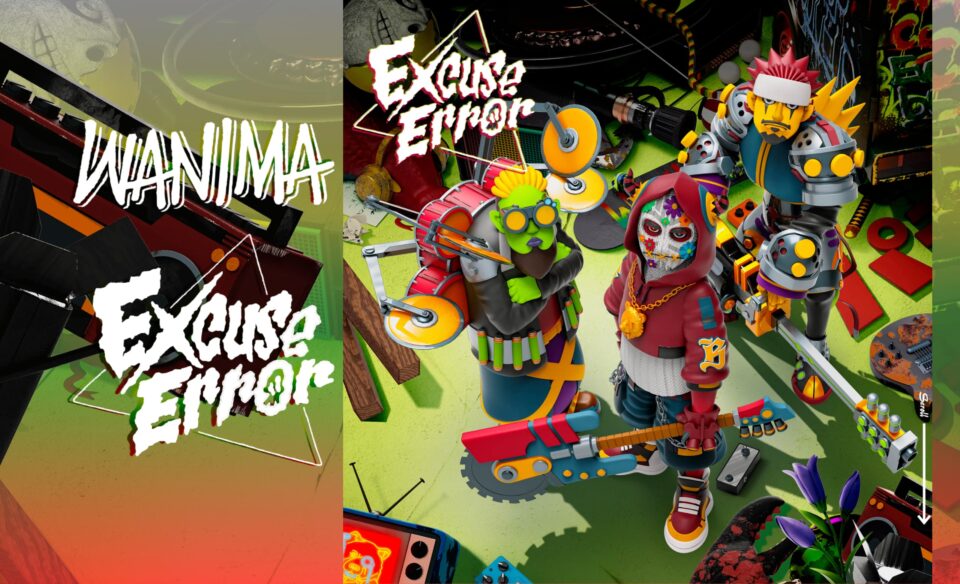 「Excuse Error」MINIアルバム特設サイト | WANIMAのWEBデザイン