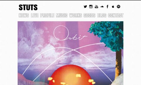 top – STUTSのWEBデザイン