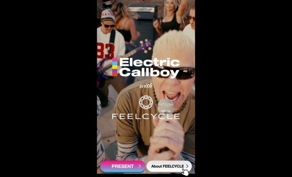 Electric Callboy with FEELCYCLE | FEELCYCLE（フィールサイクル）のWEBデザイン